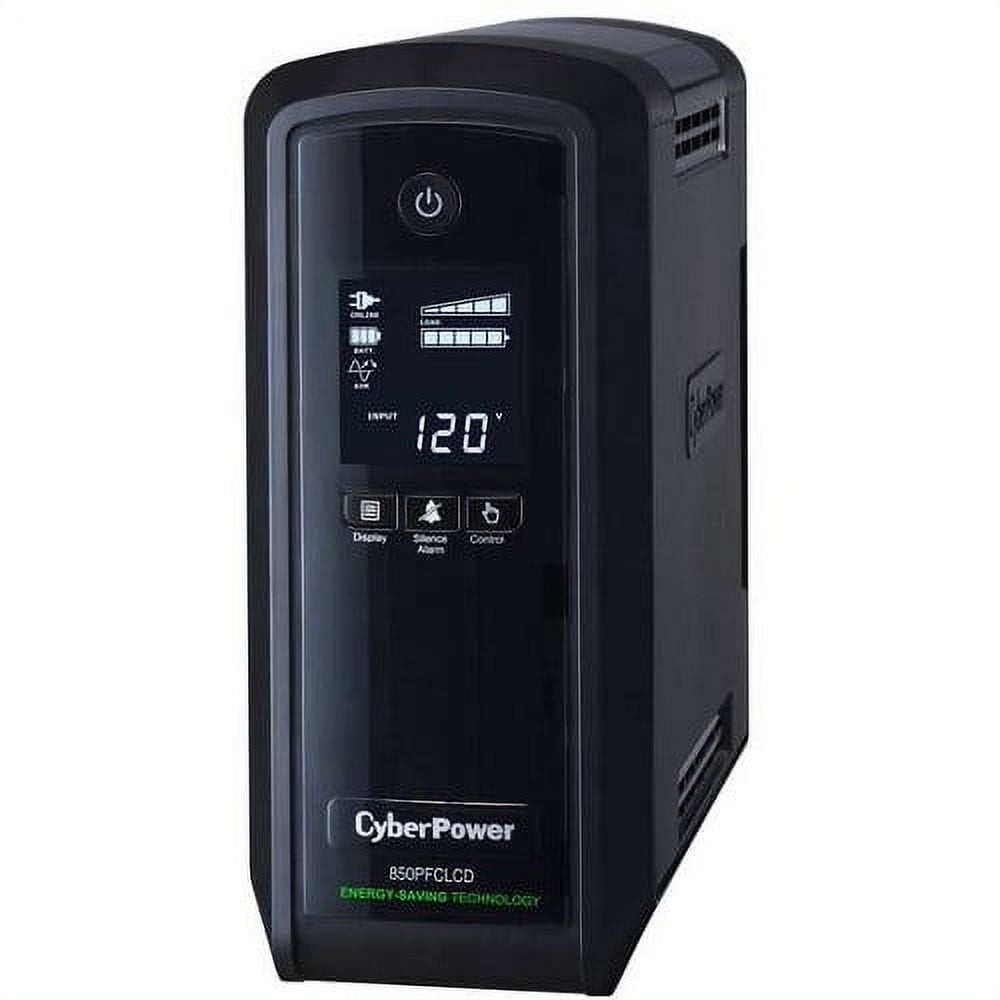 CyberPower CP850PFCLCD  PFC Sinewave Series UPS - 510 Watt - 850 VA