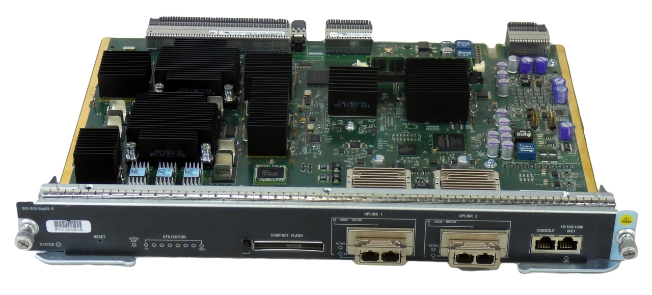 Cisco WS-X45-SUP6L-E Catalyst 4500 E Series Supervisor Engine 6L-E Lite, 2x10GE