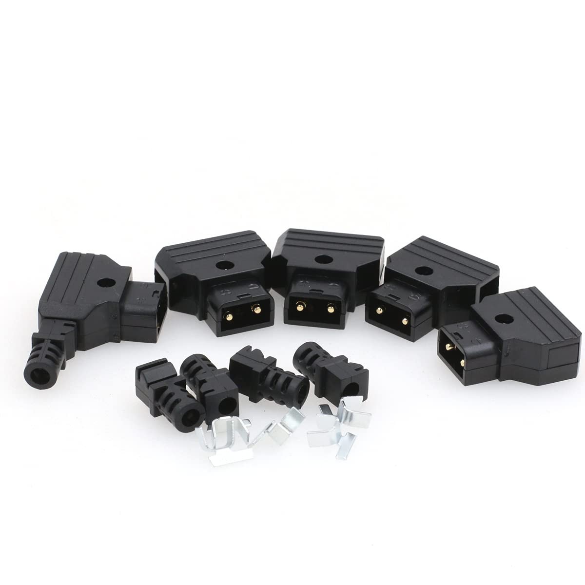 5xPCS DTAP, D-Tap Plug Male DIY for DSLR Rig Power Cable V-Mount Anton Battery