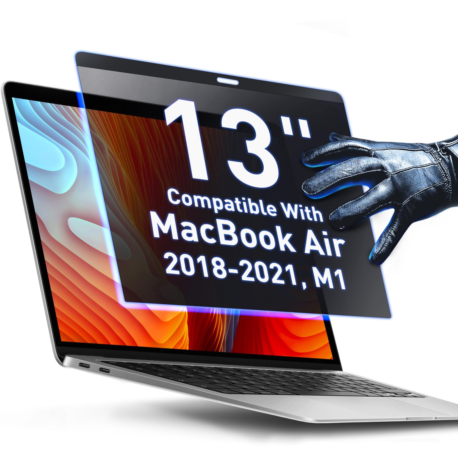 Magnetic Privacy Screen Compatible with MacBook Air 13" 2018, 2019, 2020, 202...