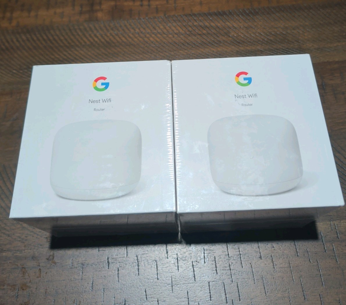 Google Nest Wifi AC2200 Mesh Router 2-Pack H2D GA00595-US NEW SEALED