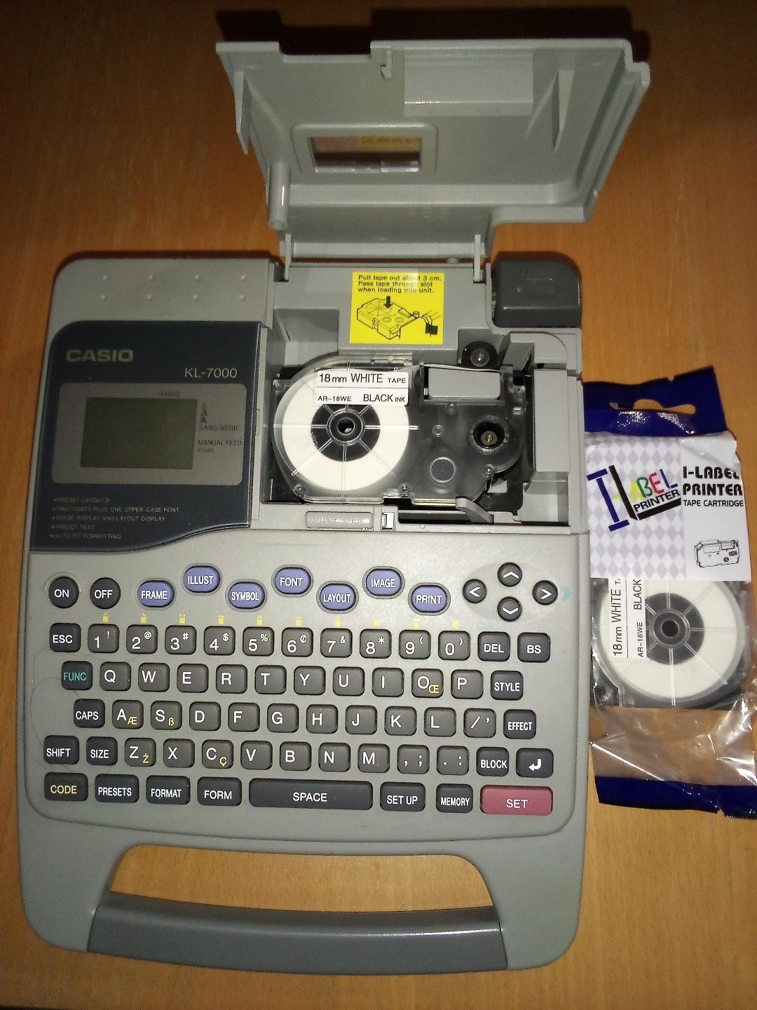 Casio KL-750 Label Printer