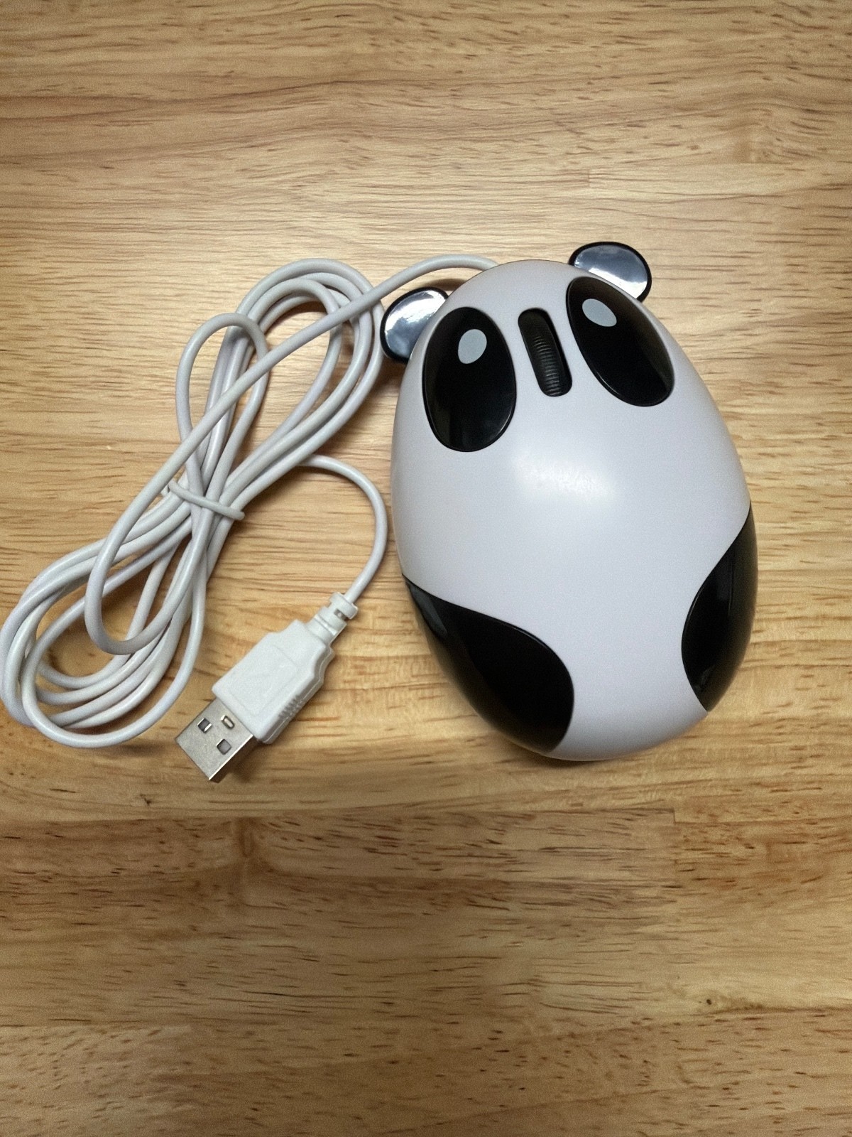 Cute Panda USB Wired Optical Mouse with Scroll Wheel