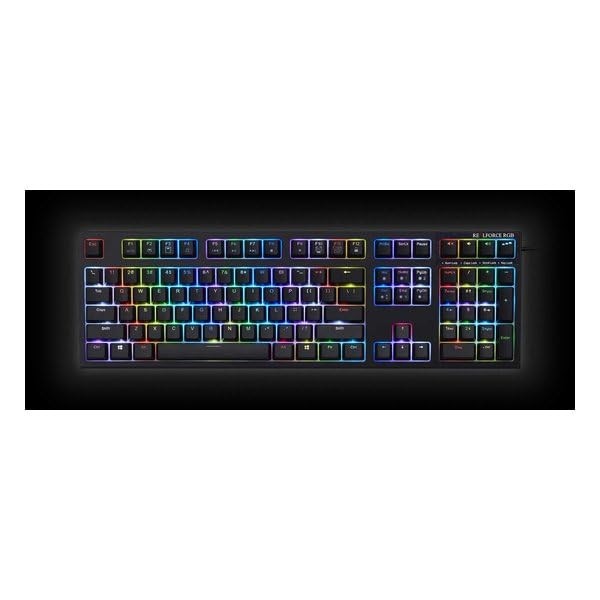 Topre REALFORCE R2A-US4G-BK RGB Mechanical Keyboard English US Layout