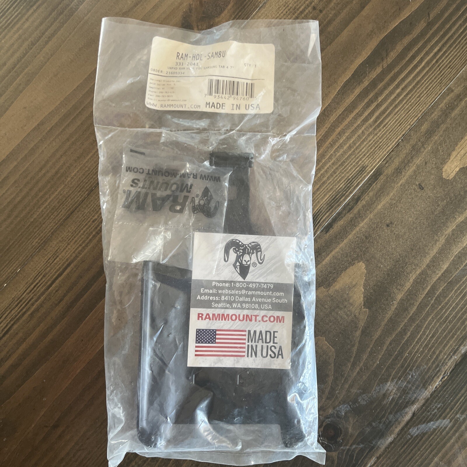 RAM® EZ-Roll'r™ Powered Cradle for Samsung Tab Active 4 7.0