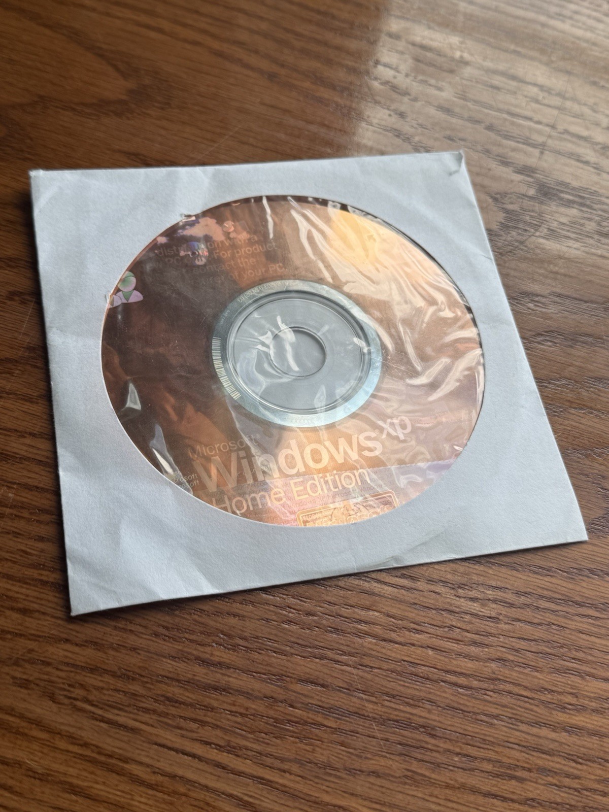 ⭐️⭐️⭐️Microsoft Windows XP Home Edition 2002 CD Disc Only Excellent Condition
