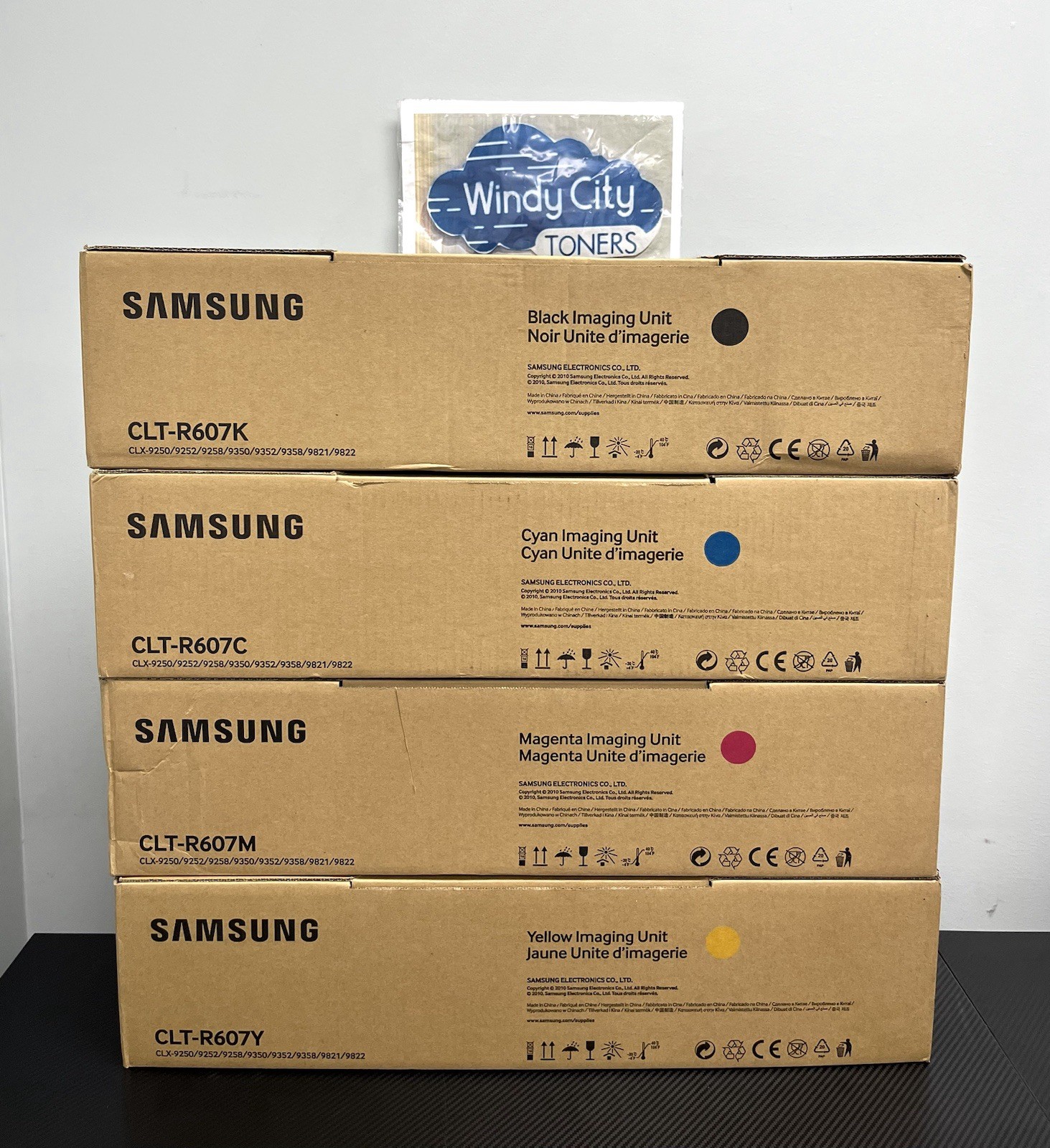 Samsung CLT-R607C CLT-R607M CLT-R607Y CLT-R607K Imaging Unit Set KCMY 9250/9822