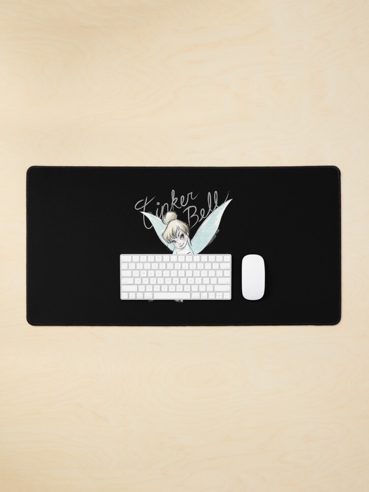 Tinker Bell Sitting Desk Mat - Gift For Disney Fan