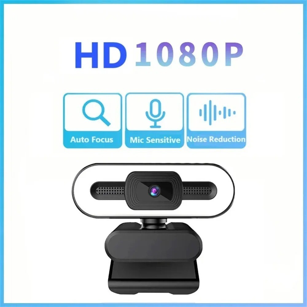 4K 2K 1080P HD Webcam Auto Focus USB Camera with Mic for PC Laptop Streaming