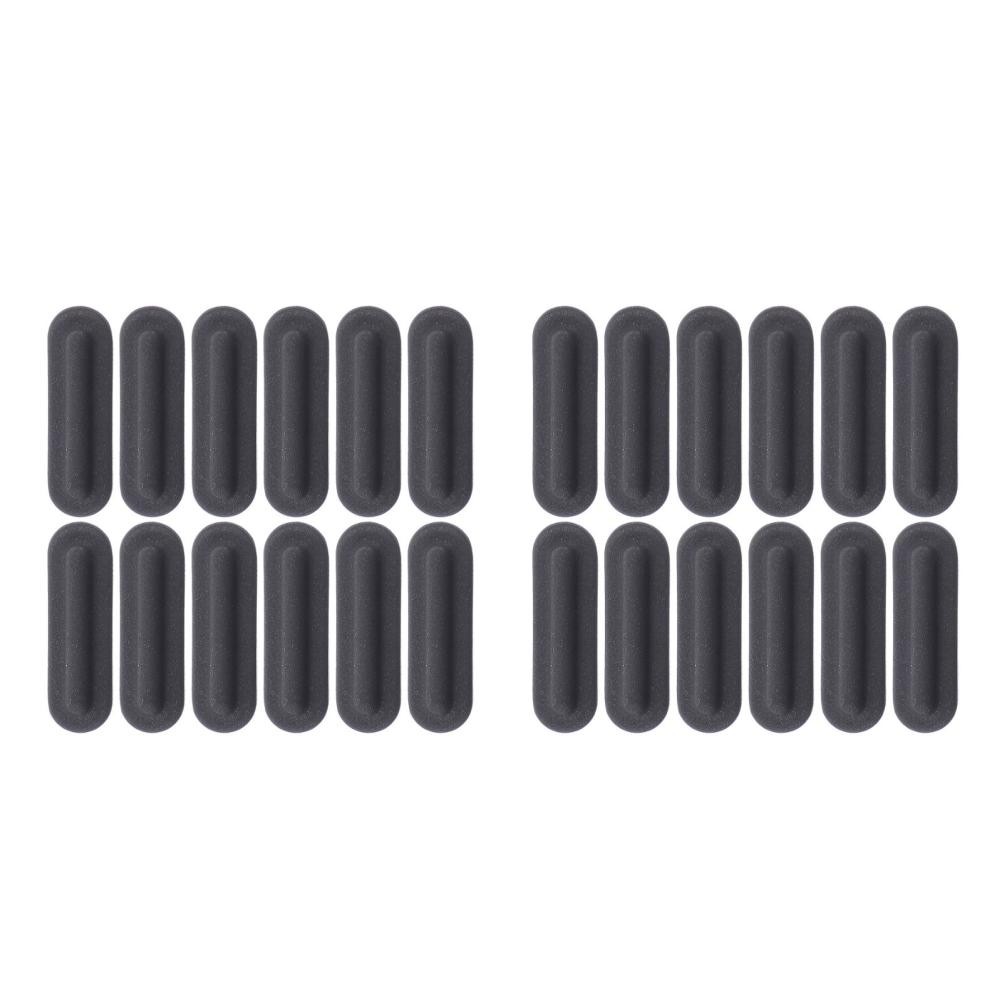 24 pcs Laptop Feet Pads: Computer Bottom Replacement Foot Cover Rubber Cushions