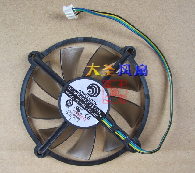 New For GAINWARD Graphics Card Cooling Fan GTS250 PLA08015B12HH 12V 0.35A
