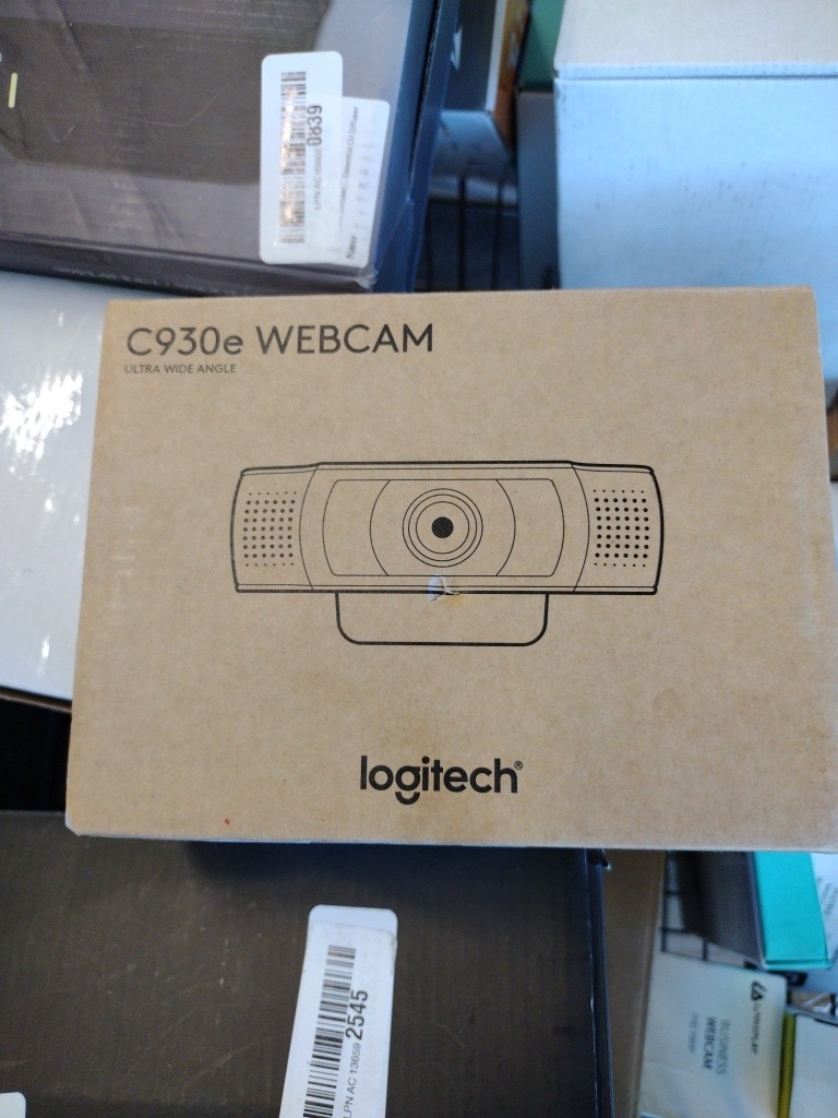Logitech C930e Business-Grade Webcam, Clear HD Video - New