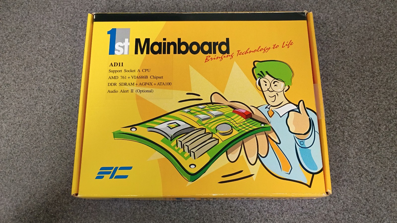 Motherboard - FIC 1st Mainboard AD11 - Socket A/PGA462 New Old Stock 