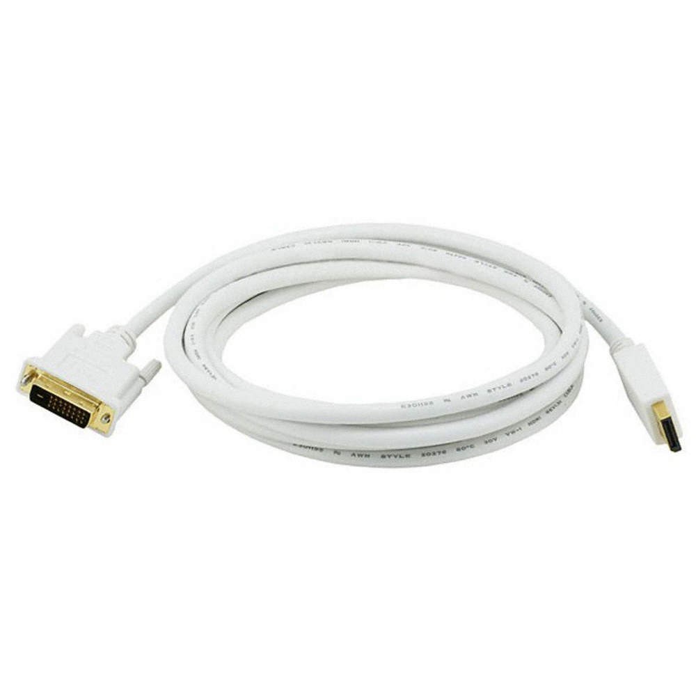 MONOPRICE 6016 Computer Cable Adapter,White,10ft L 14X019