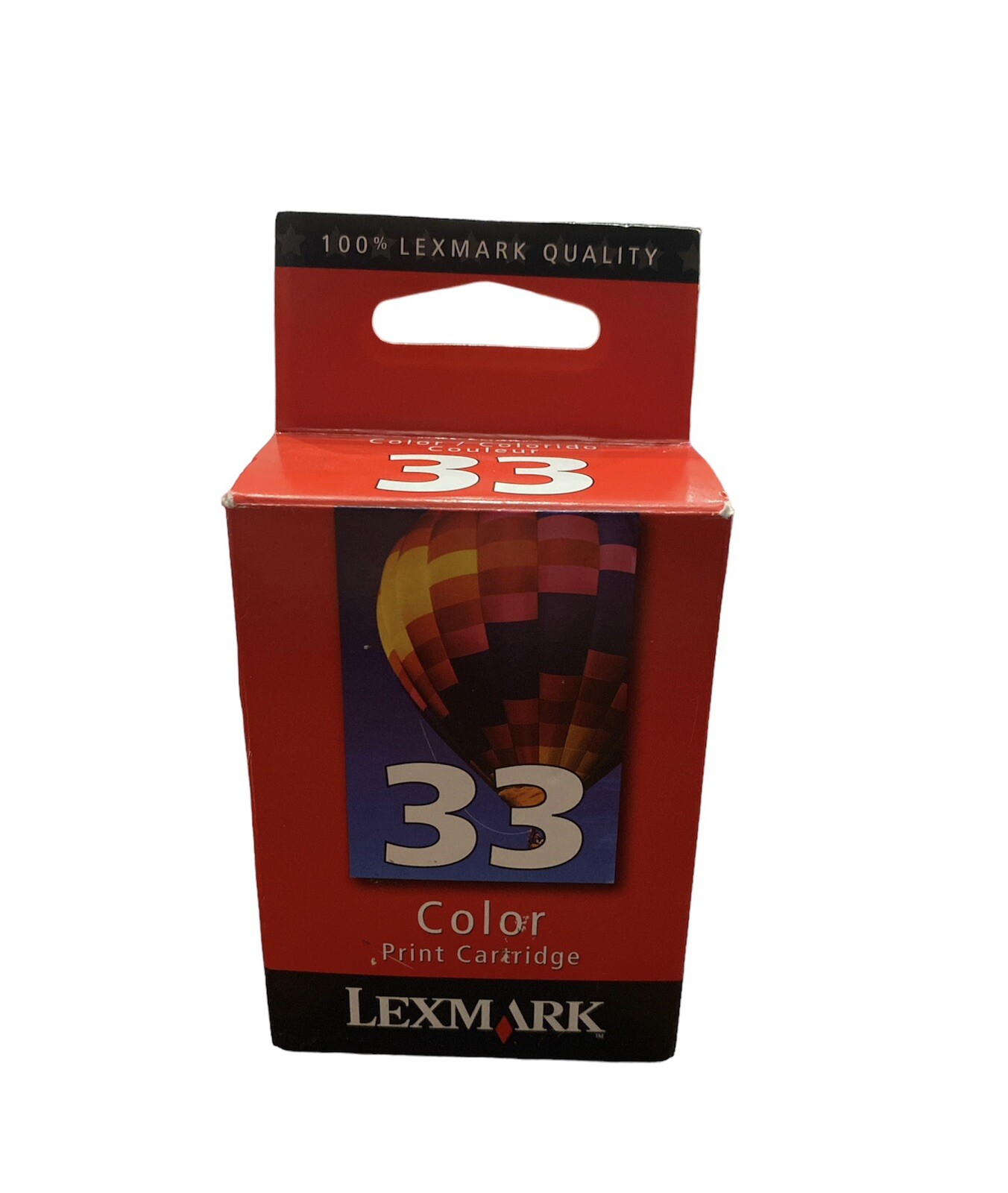 Lexmark 33 Tri-Color Ink Cartridge 18C0033 Genuine New