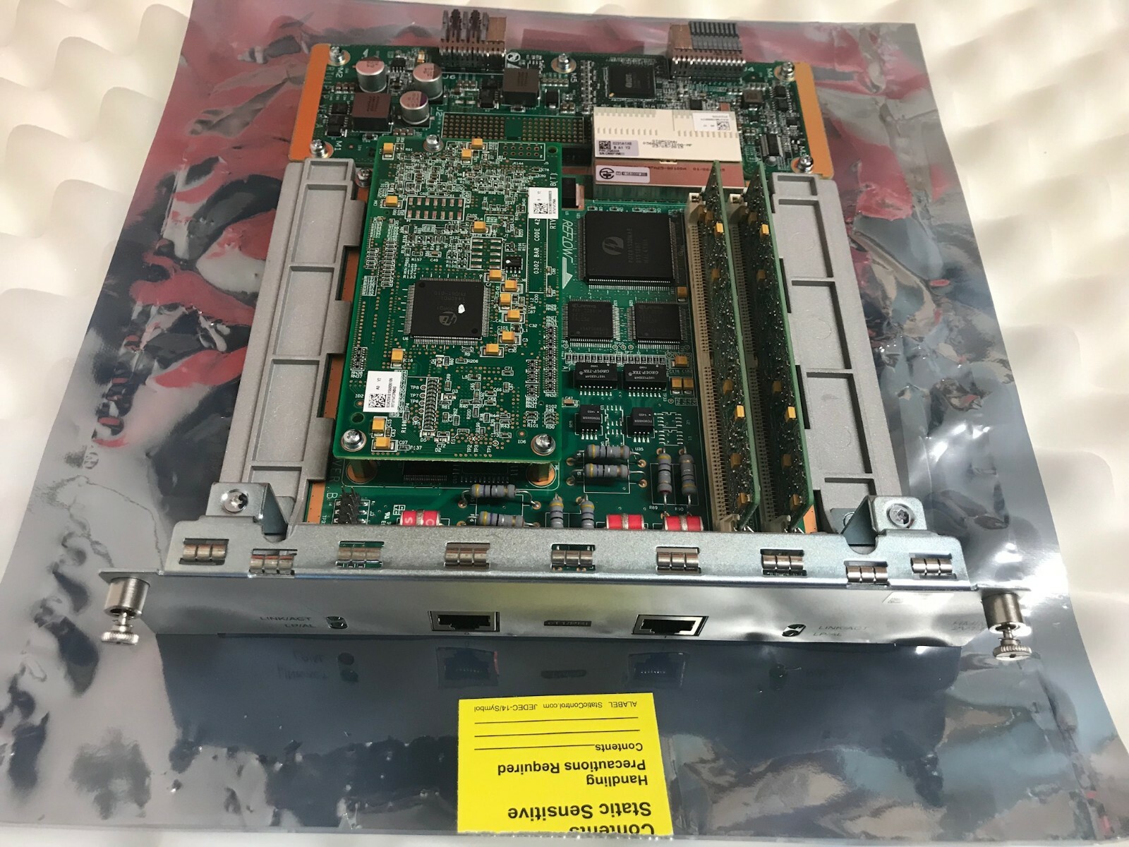 JG432A HPE FlexNetwork MSR 2p T1 Voice HMIM Mod Module NEW PULLED