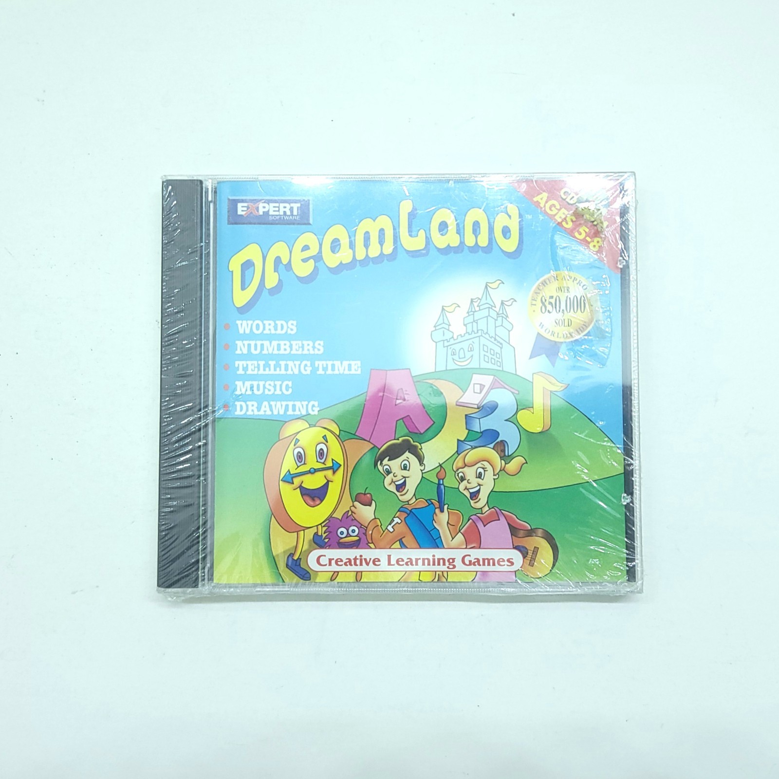 DreamLand Creative Learning Games PC CD ROM 1995 New Sealed Windows 95