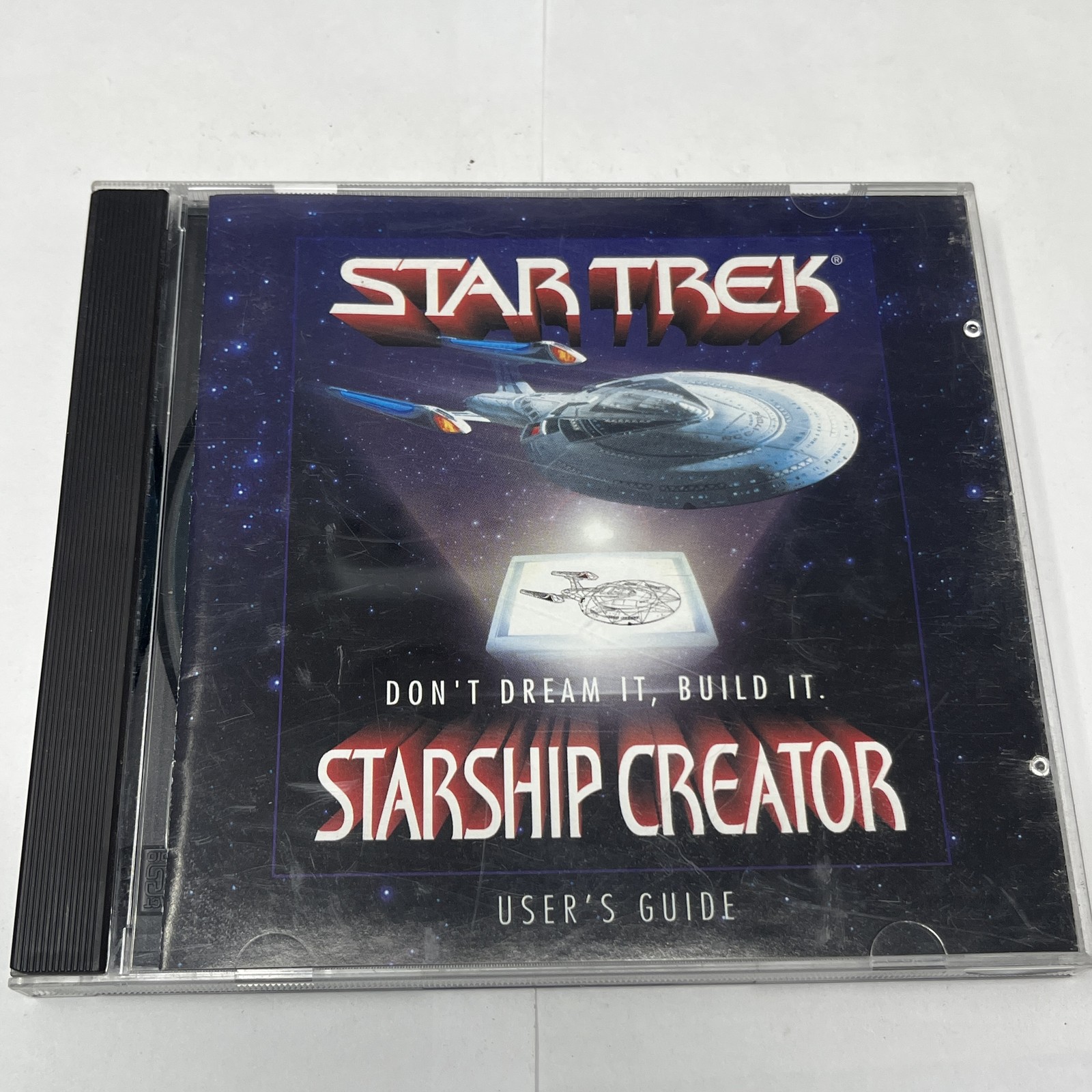 Star Trek Starship Creator PC CD-ROM Software Simon & Schuster Interactive 1998