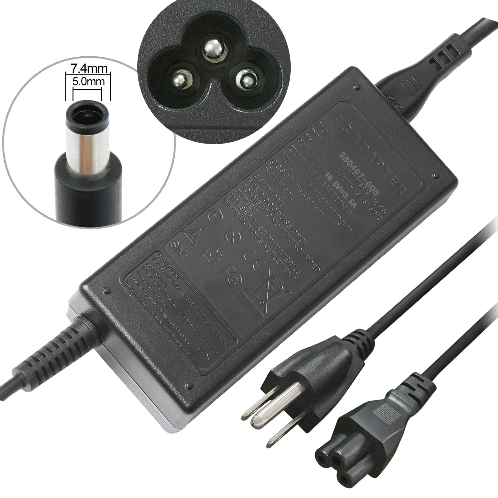 For HP ProBook 4510S 4520S  4530S 4540S AC Adapter Power Supply TOP Quality
