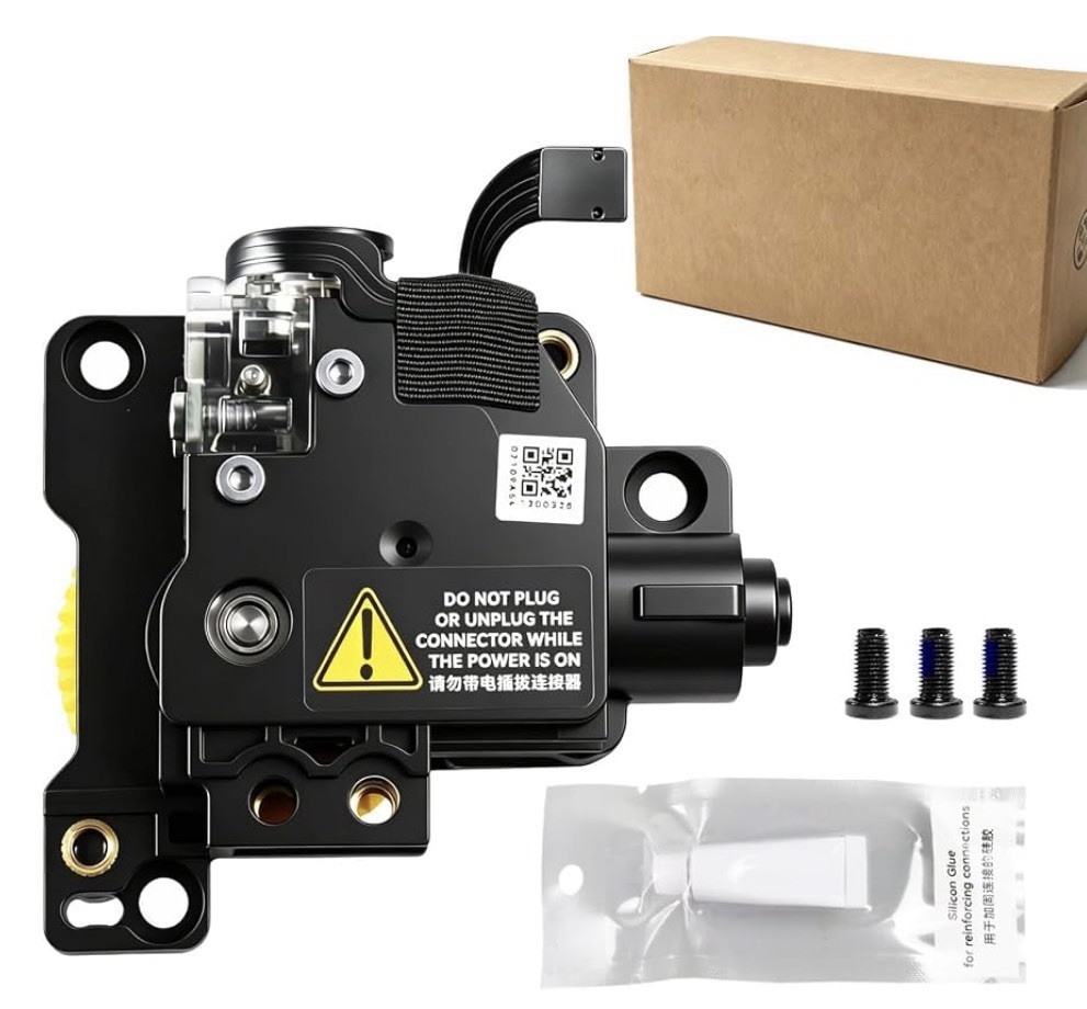 Stainless Steel P1 Extruder Unit for Bambu Lab P1P/P1S 3D Printer