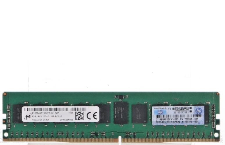 Micron 8GB MTA18ASF1G72PZ-2G1A2IK 2133MHz DDR4 RDIMM Server Memory