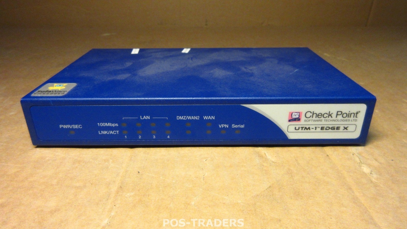 Check Point SBX-166LHGE-5 UTM-1 Edge X VPN Internet Security Appliance EXCL PSU