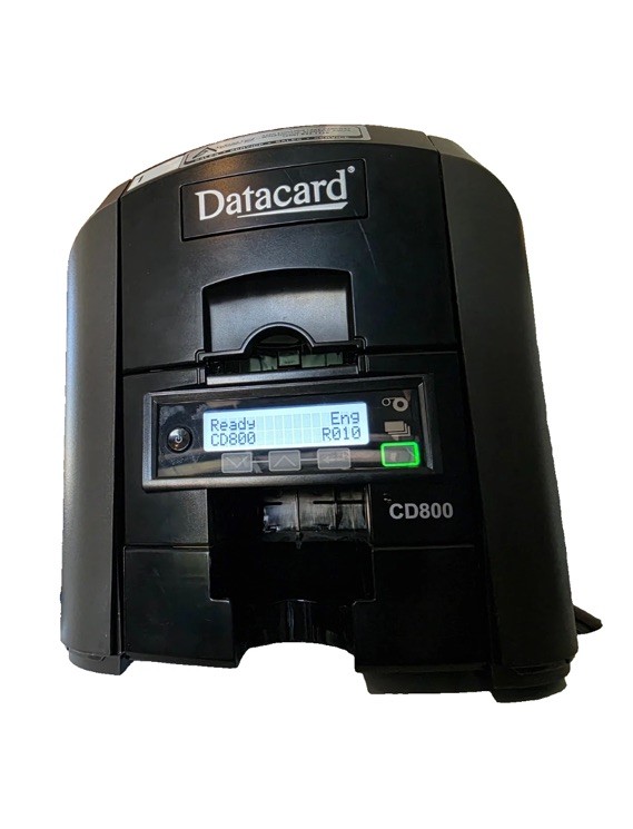 Entrust Datacard CD800 PX30 Color ID Card Printer (Duplex) w/ Spare Ribbon | #1