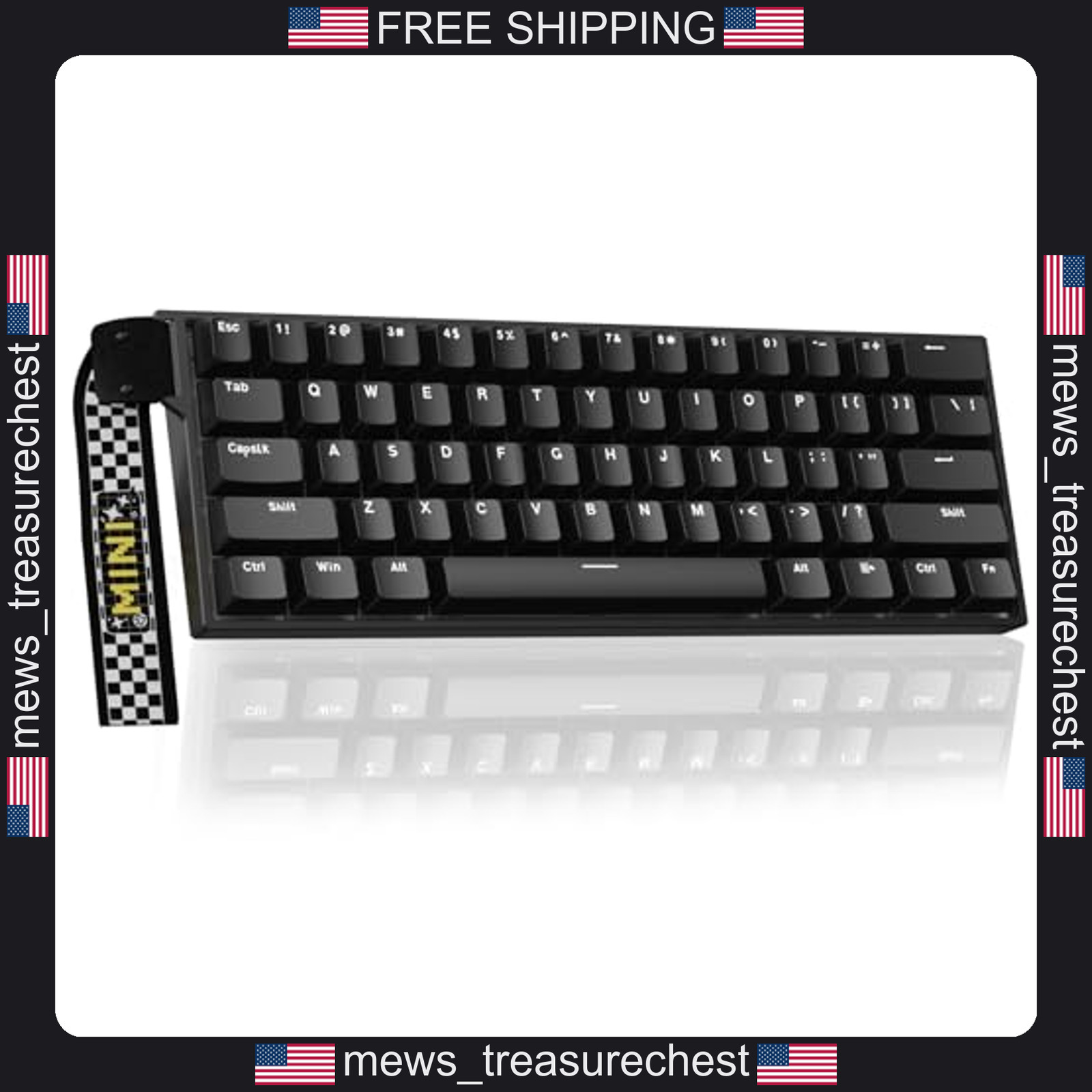 AULA MINI60 HE Wireless Gaming Keyboard 60% Hall Effect Magnetic Switches