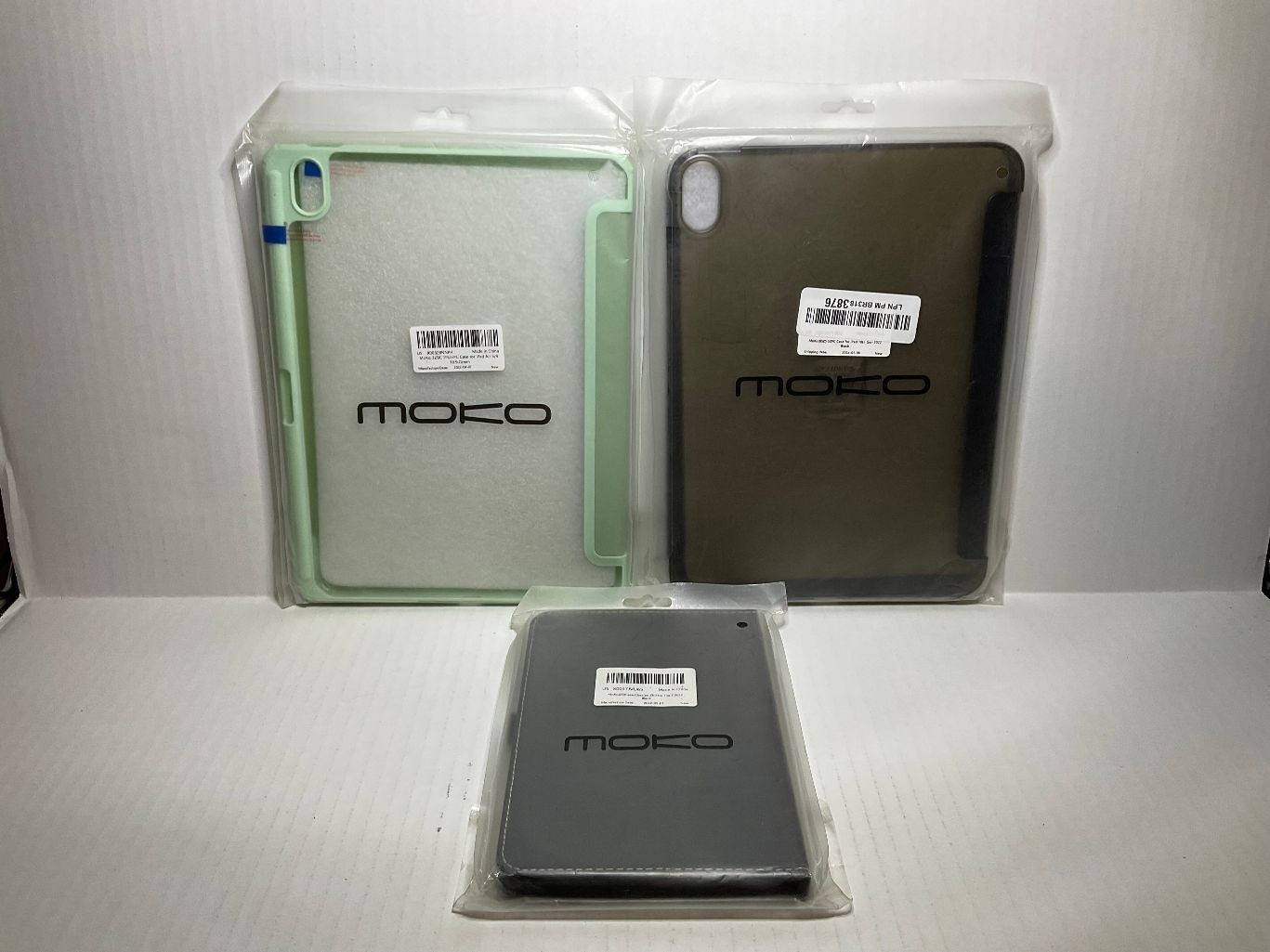 Lot of 3 MOKO Table Protection Cases (iPad 10.9 & iPad 10th Gen & Fire 7)