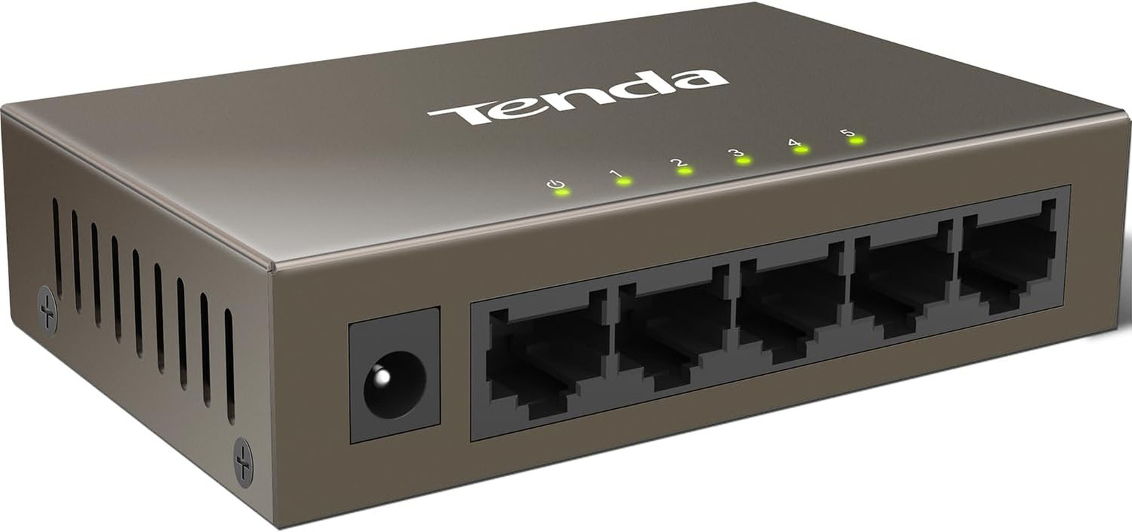 Tenda 5 Port Fast Ethernet Switch | Ethernet Splitter | 5 X 10/100Mbps Ports | U