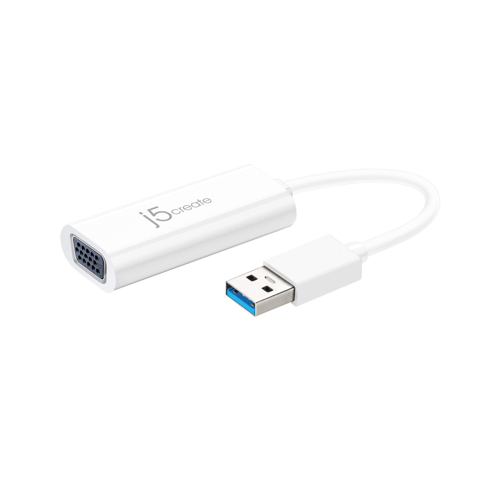 USB to VGA Adapter Cable- Multi-Monitor Desktop Display USB Video Card Conver...