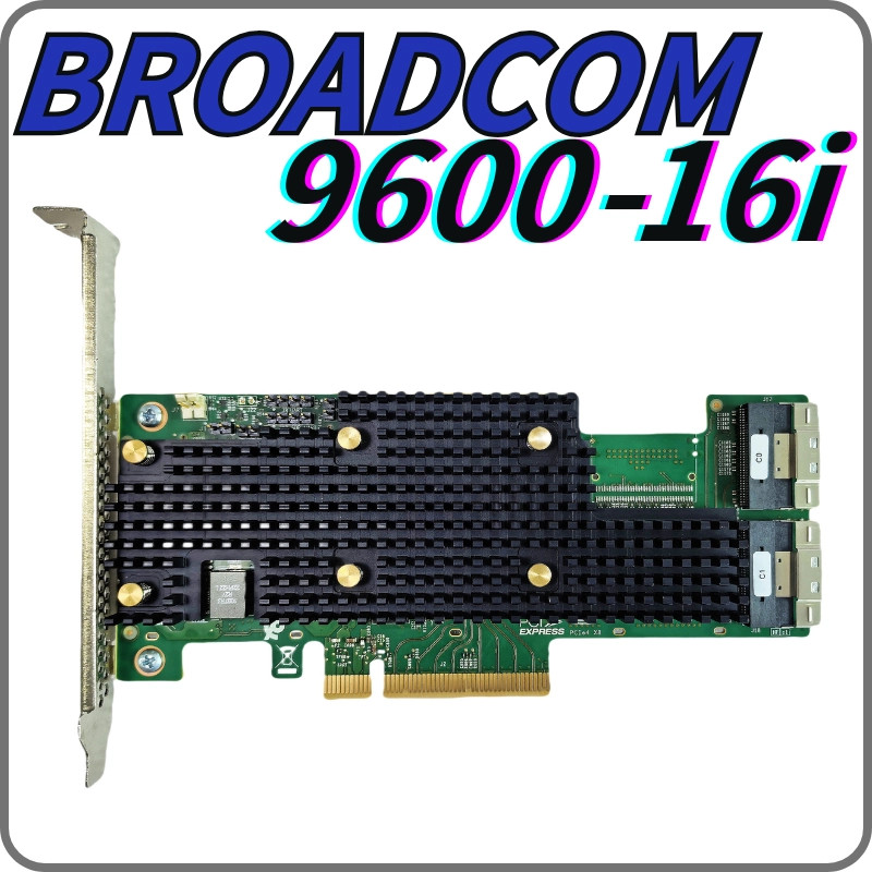 Broadcom LSI MegaRAID eHBA 9600-16i SAS4016 24Gb