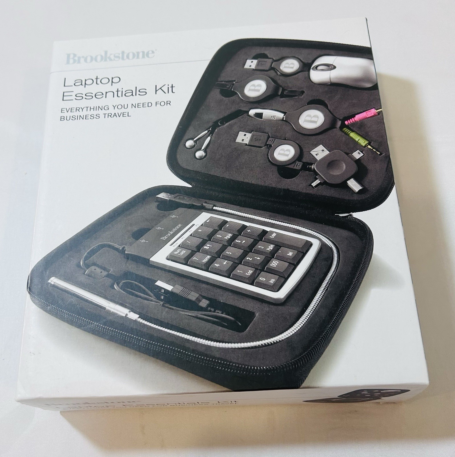 Brookstone Laptop Essentials Kit- NEW  Everything you need for Business Travel