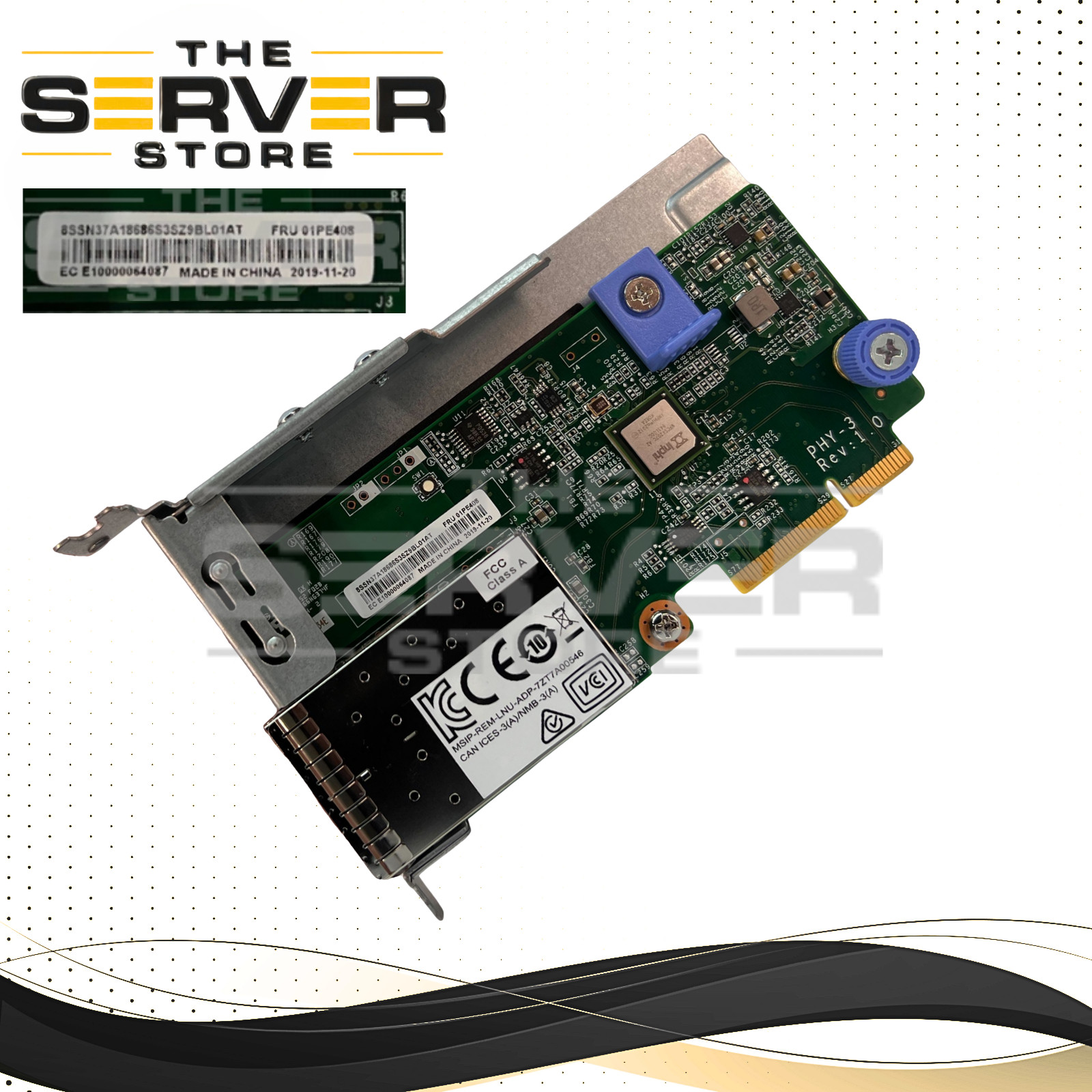 Lenovo 2 Port 10GbE SFP+ LOM Network Card For SR590, SR588, SR650, SR530 01PE408