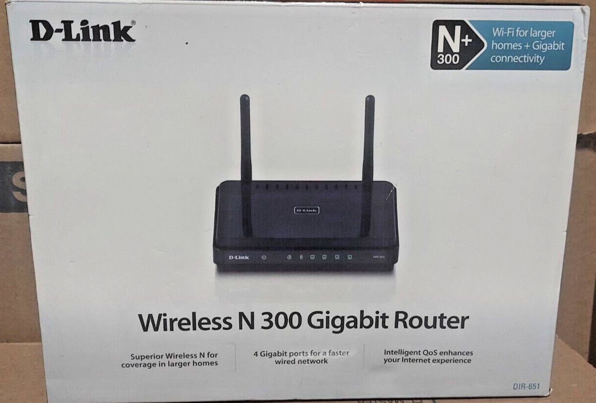 D-Link wireless N 300 Router