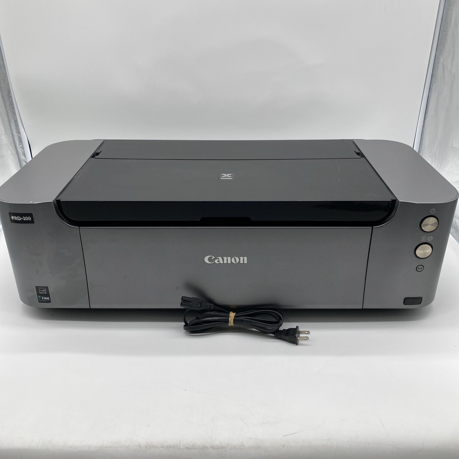 Canon PIXMA PRO-100 Professional Photo Inkjet Printer With New Ink No Print Head