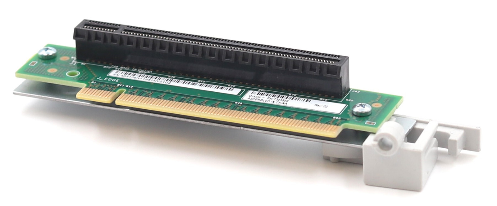 Oracle X7-2 Server PCIe Riser Card With Bracket P/N: 7343589 Tested Working