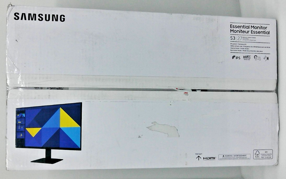 Samsung 27-Inch IPS Business Essential Monitor Full HD HDMI VGA