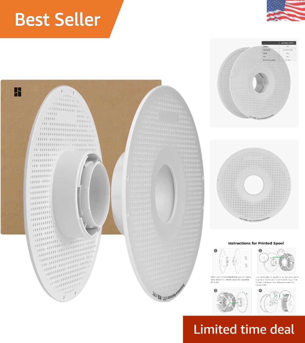 Detachable Low-Temperature Filament Spool - Compatible with Bambu Lab Printers