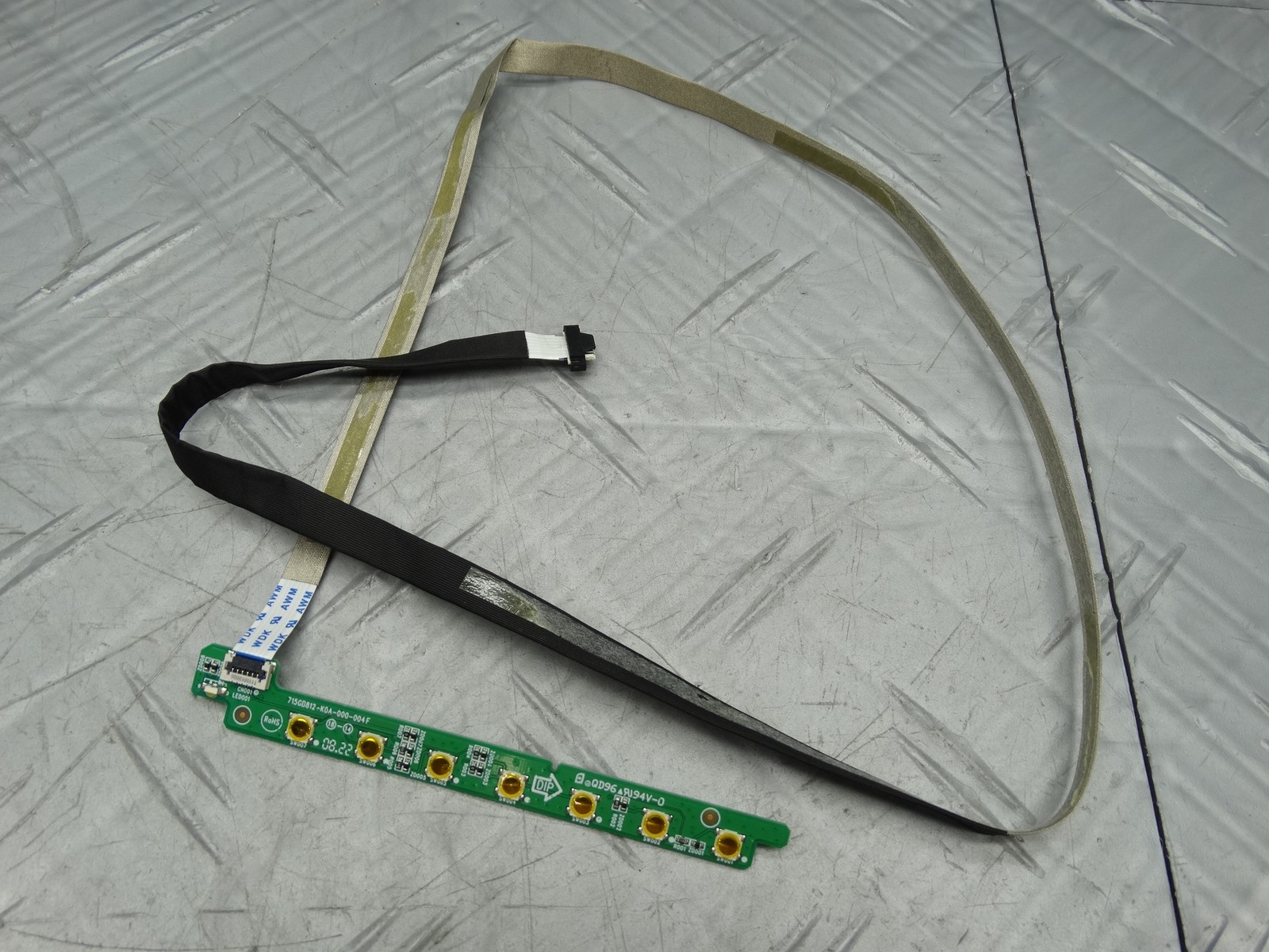 Asus 24in VG246H Monitor Button Contact Board OSD Control Keypad 715G0812