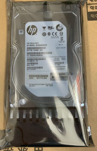 Fit FOR HP AW556A AW556B 601778-001 P2000 2TB 731690-002 7.2K 3.5 MDL Hard Drive