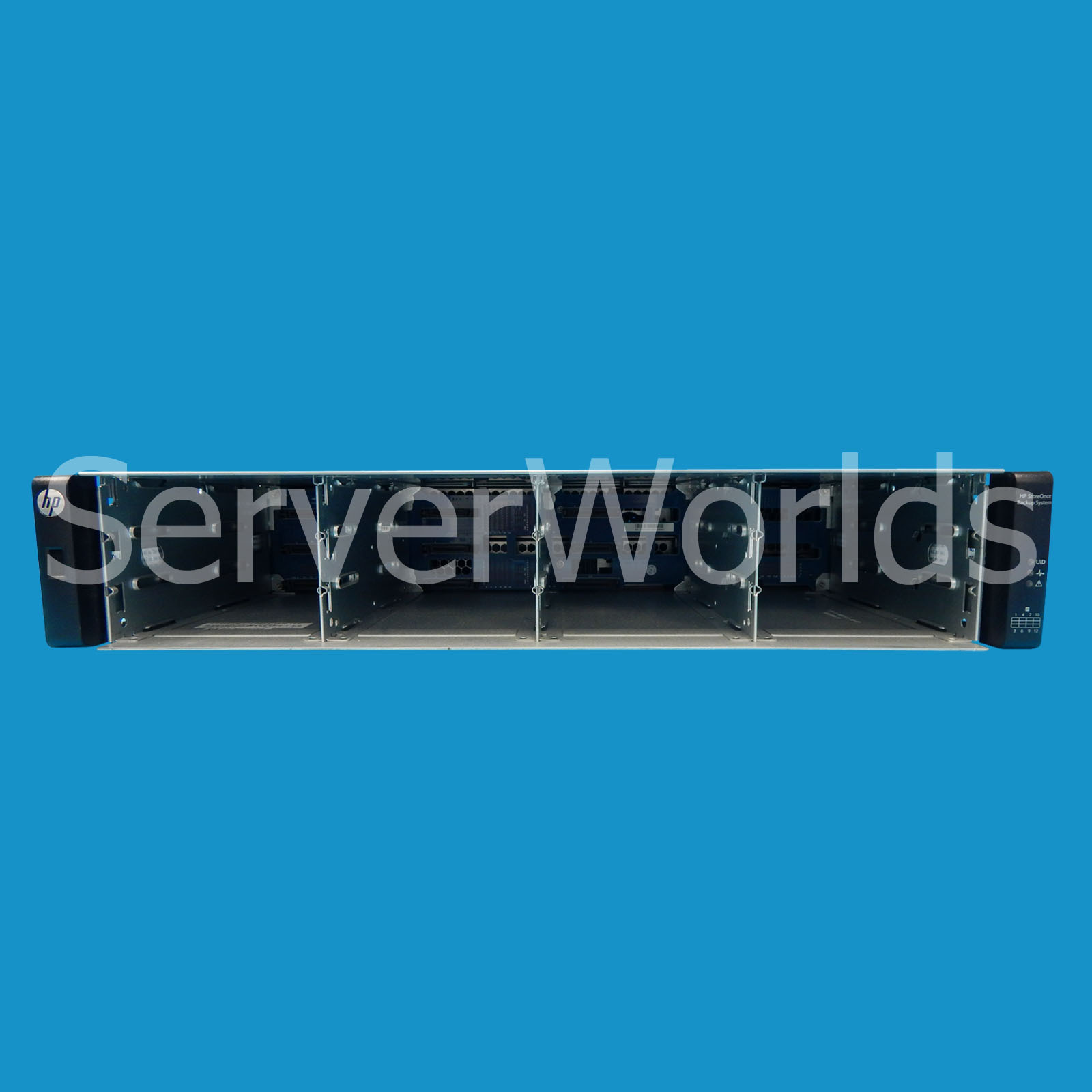 HP P2000 G3 CTO 2U LFF Storage Enclosure AP843A two controllers RPS