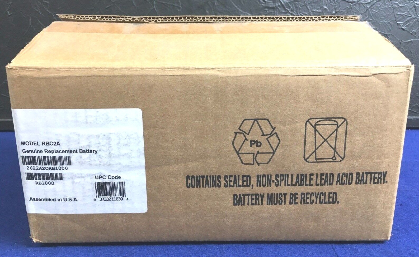 Tripp Lite Replacement Battery Cartridge RBC2A ✅❤️️✅❤️️ New Open Box