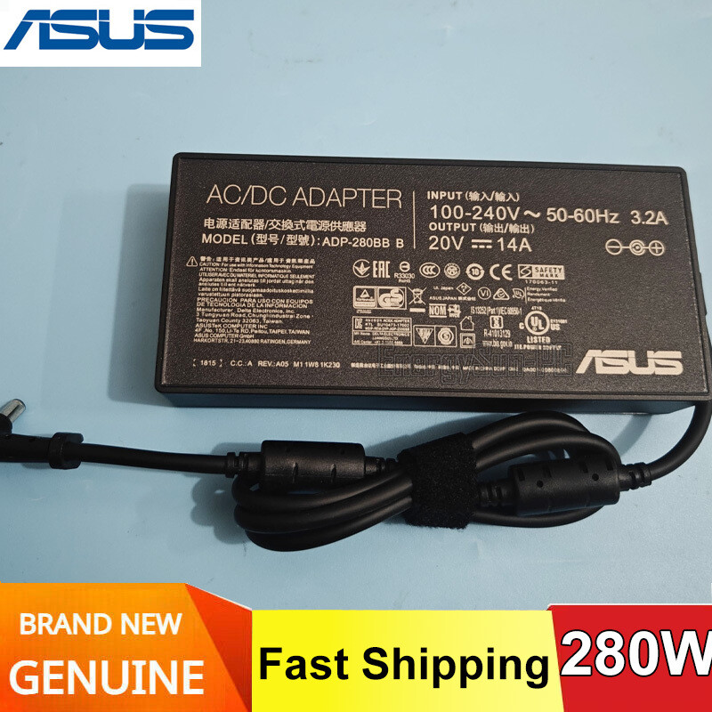 Original ASUS Laptop Charger ADP-280EB B ADP-280EB F A22-280P1A AC Adapter