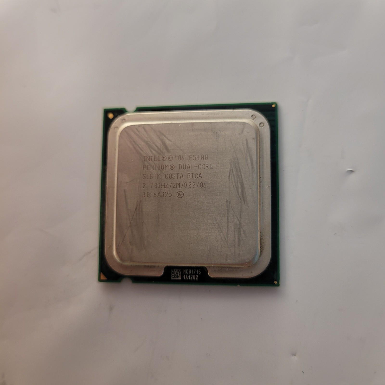 Intel Pentium E5400 Dual-Core Processor 2.70GHz 2MB 800MHz LGA775 SLGTK