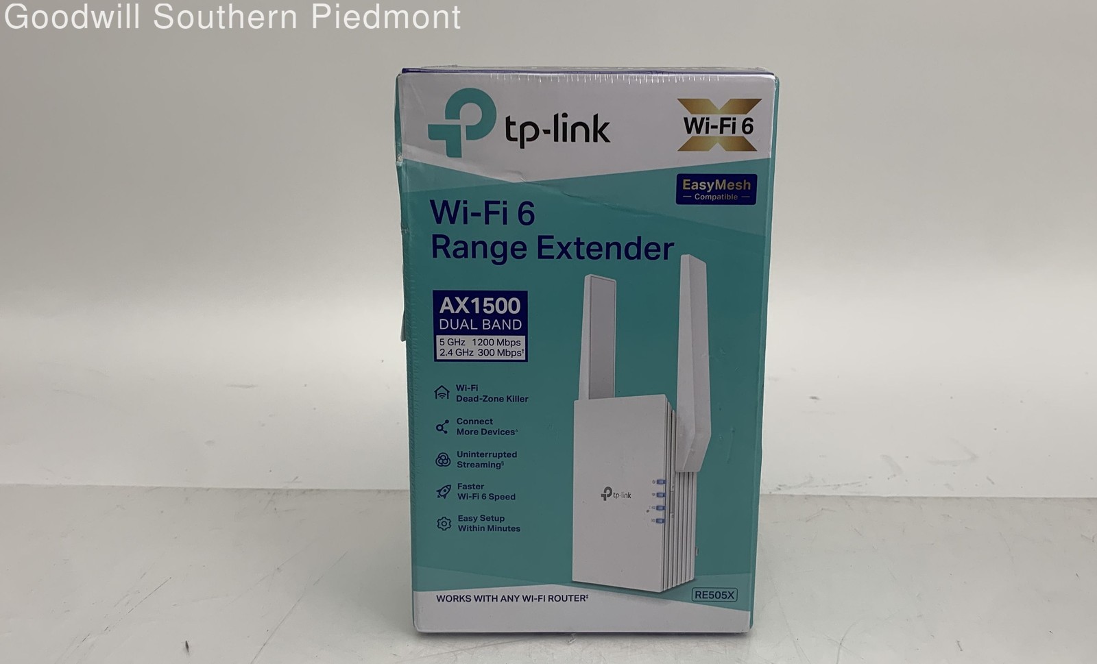 TP-Link AX1500-RE505X Wi-Fi 6 Range Extender - New