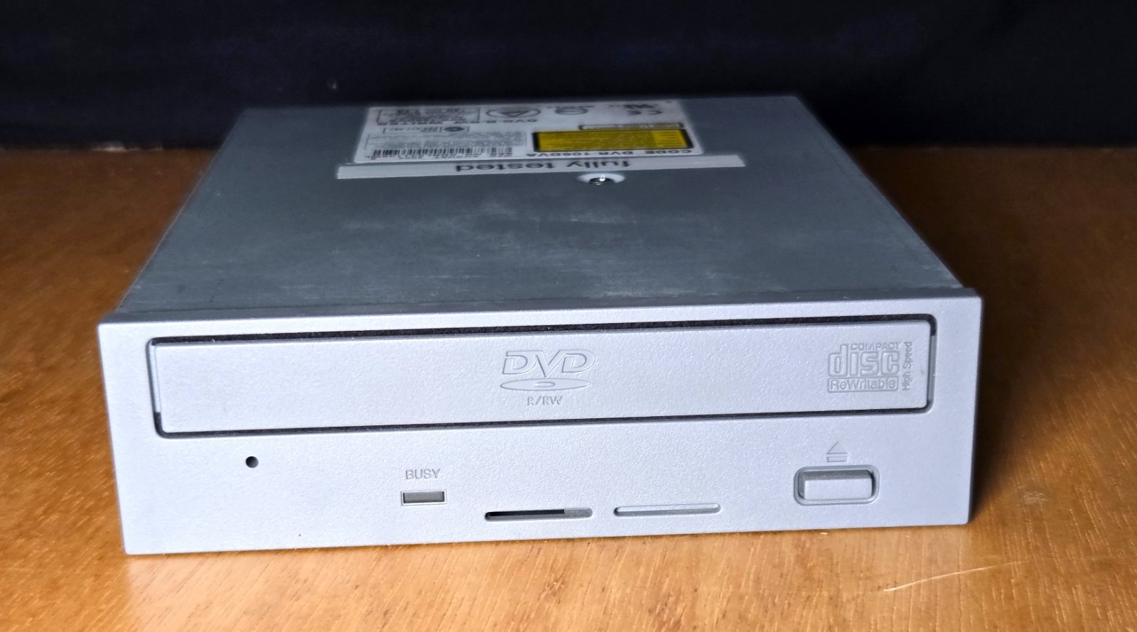 Pioneer DVR-106DVA DVD-R/RW Writer IDE PATA Internal Drive Tested Working