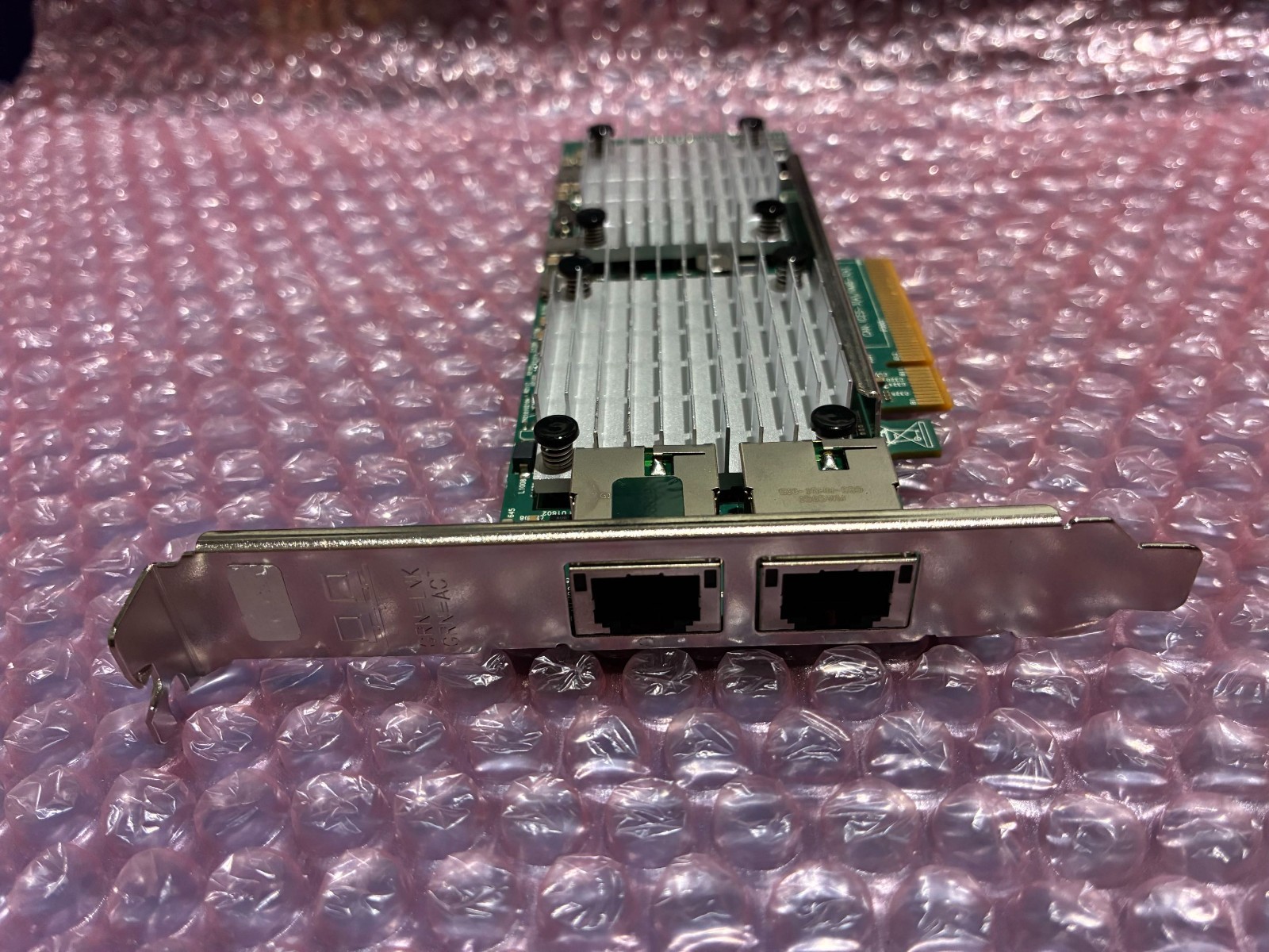 QLogic QLE3442-RJ BC0110403 Dual Port 10 GbE RJ-45 PCIe Network Adapter