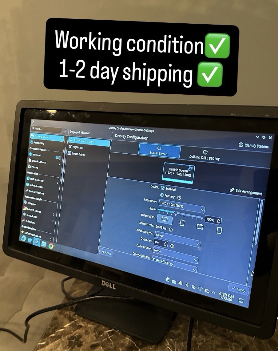 Dell E2014T LED LCD Monitor - 20