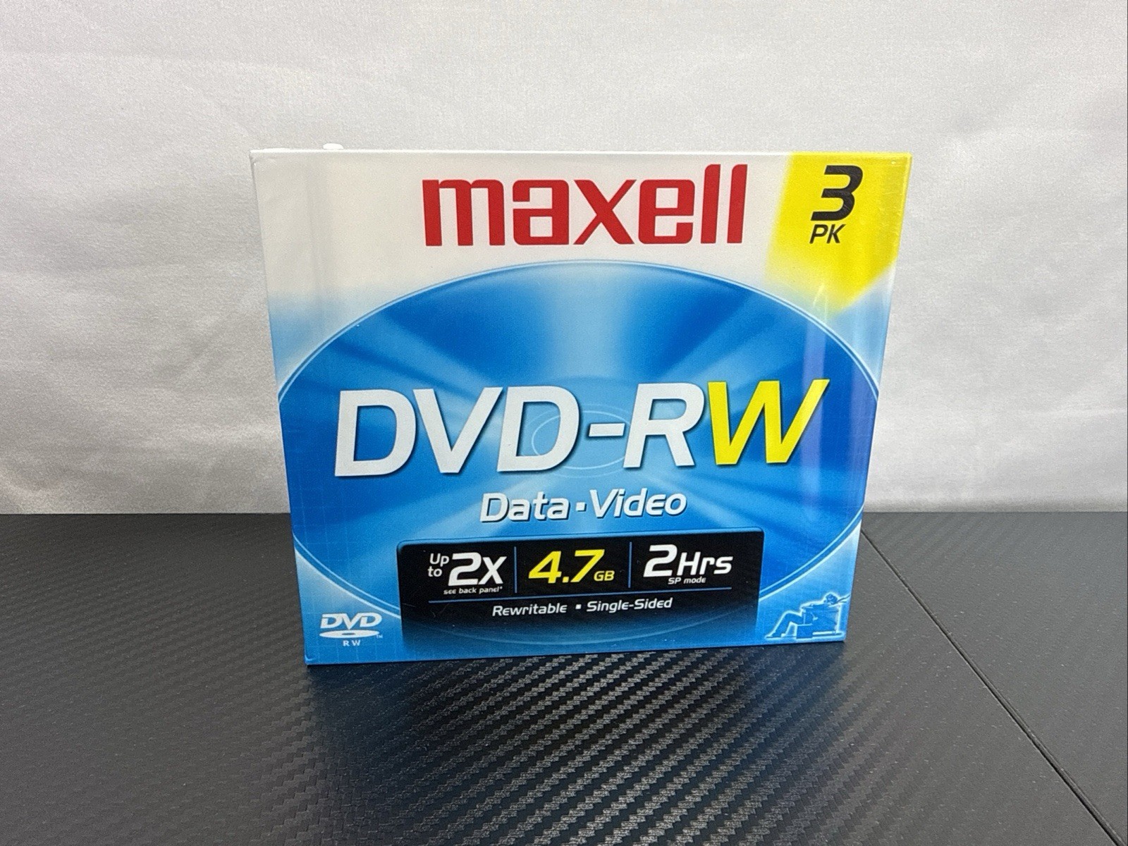 Maxell DVD-RW 3 Pack 4.7GB Rewritable Single-Sided Rewritable